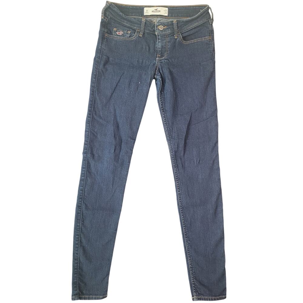 Hollister Low Rise Skinny Jeans 1R Y2K Streetwear GUC